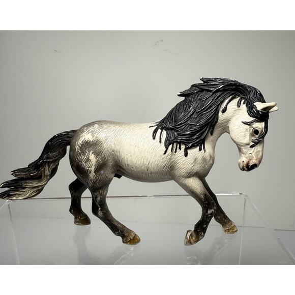 SCHLEICH Horse Lot Clydesdale Tennessee Walker Andalusian Arabian & Blonde Rider - Picture 2 of 9